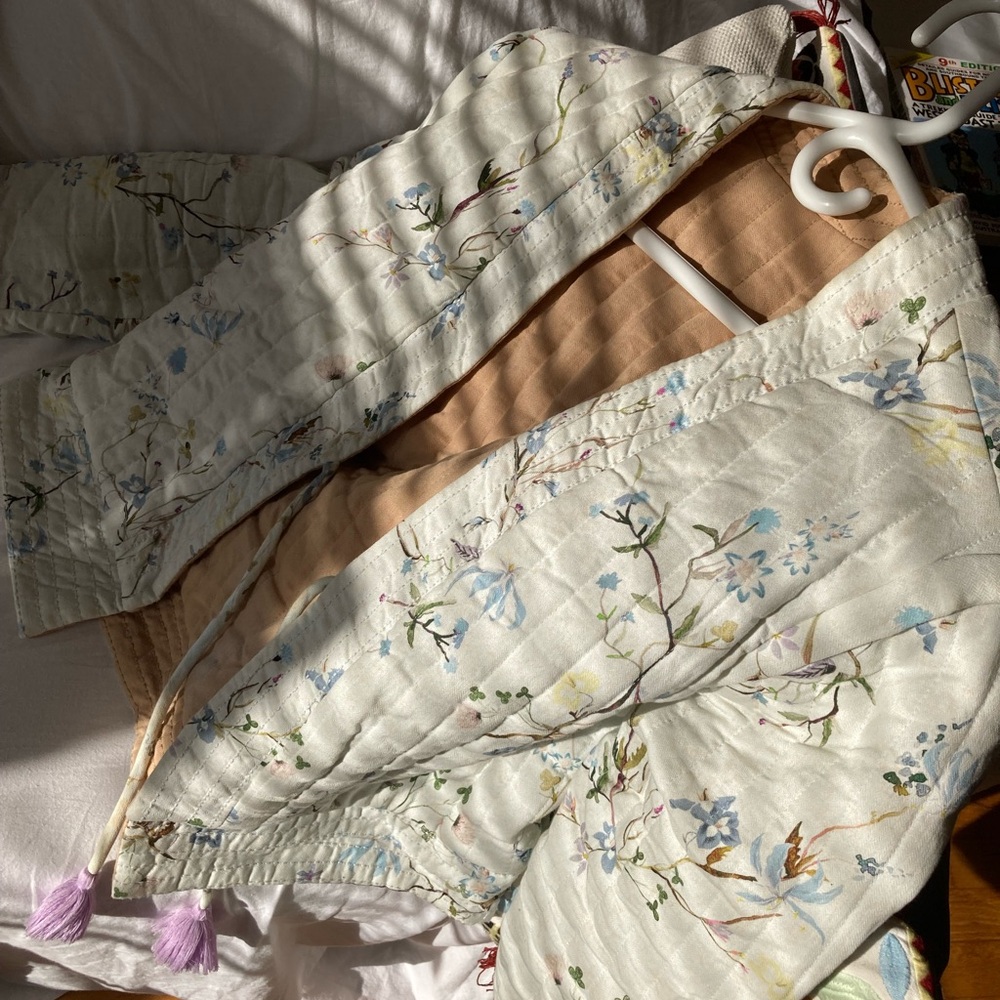 Floral Quilted Reversible Jacket